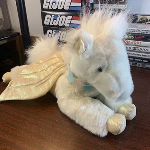 Aurora Flopsies Petra the Pegasus 10" bean bag plush, with tags, extremely rare - Picture 1 of 14