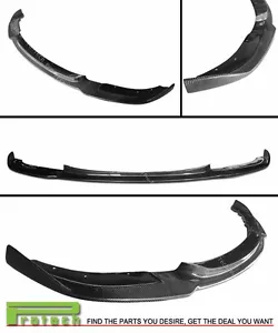 HM Style Carbon Fiber Front Bumper Lip Spoiler For 12-16 BMW F10 M5 Only - Picture 1 of 1