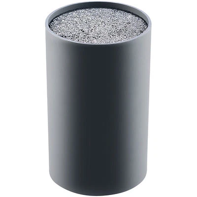 TokioKitchenWare Universeller Messerblock mit Borsten-Einsatz, schwarz - Bild 1 von 3