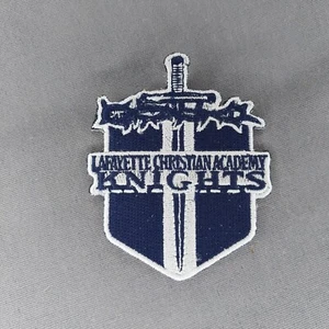 Lafayette Christian Academy Knights Lafayette LA Louisiana 2 3/4" Iron On Patch - Picture 1 of 2