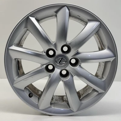07-09 Lexus LS460 Wheel Rim 18x7.5 +32 Offset Silver 42611-50730 Factory OEM - Image 1 of 4