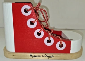 Melissa und Doug Holzschnürschuh Schnür- und Bindeschuh lernen pädagogisch - Bild 1 von 7