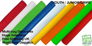 Youth / Junior Cricket Bat Grips All Colours All Texture Free Postage - Picture 1 of 34