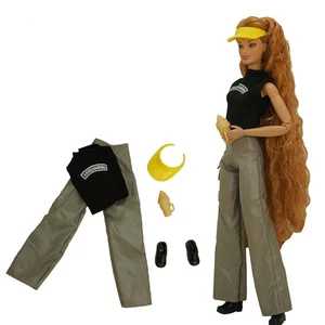 Mode Puppe Kleidung Set Puppen Outfits Schuhe Tasche Halskette für 11,5" 1/6 Puppe - Bild 1 von 77
