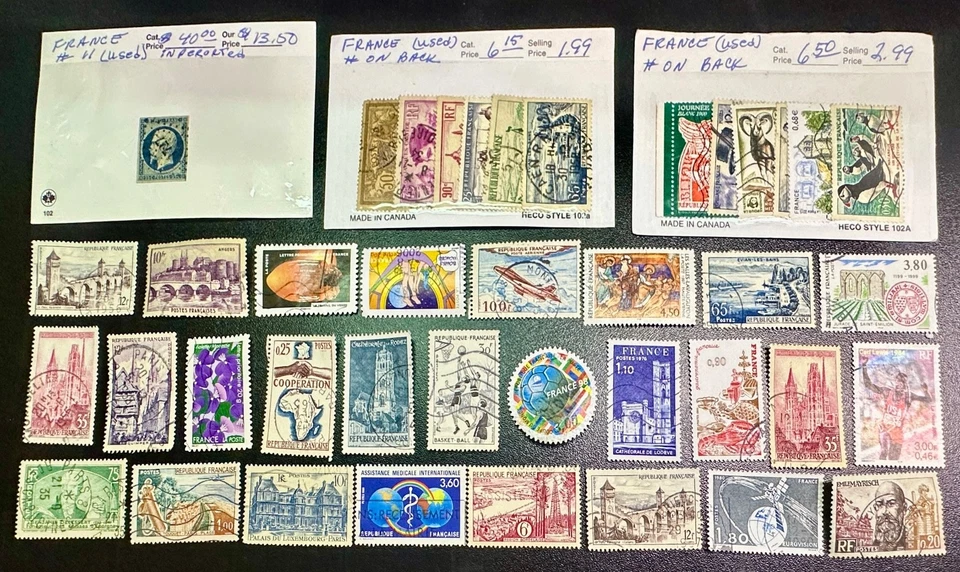 Estampillas B738, 50+ con Francia Foto 1 de 1