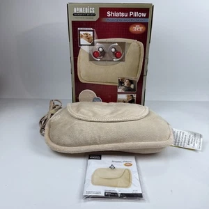 Almohada de masaje Shiatsu HoMedics SP-10H ultra felpa amasado profundo calor giratorio - Imagen 1 de 6