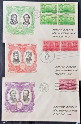 1936-37 Navy issue F.D.C. -5      stock#970 - Image 1 of 3