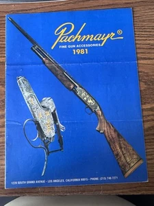 Vintage 1981 Pachmayr Katalog Schusswaffenzubehör - Bild 1 von 2