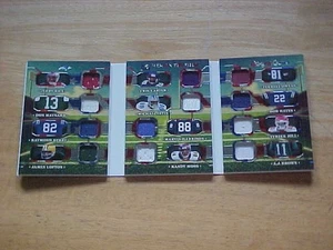 2025 Glory Of The Game 12 Piece JERSEY RELIC 2/5 MOSTLY HOF'ers Rice Moss Irvin - Picture 1 of 7