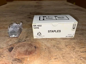 Grapas originales Konica Minolta SK-602 14YK Inc. Un complemento Cartucho ver descripción. - Imagen 1 de 5