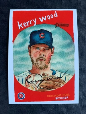 2021 Topps X Spotlight 70, KERRY WOOD, #43, Chicago Cubs by Andy Friedman - Image 1 of 3