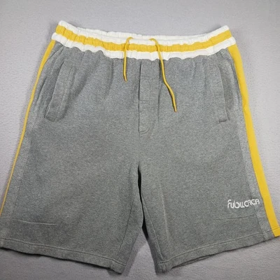  Pantalones Cortos De Colección Fubu Circa XC11 Y2K Hombres GROSOS Y PESADOS Gris, Amarillo, Blanco Hip Hop XL Foto 1 de 4
