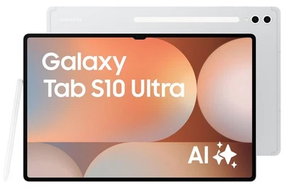 Samsung Galaxy Tab S10 Ultra Wi-Fi SM-X920 256GB WLAN Platinum Silver NEU + OVP - Bild 1 von 4