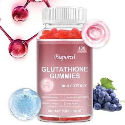Glutathione Gummies - Anti-aging, Anti-wrinkle, Skin Whitening, Detox, Collagen - Image 1 of 4