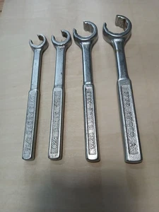 Set of 4 Proto 3732 flare nut wrenches , 9/16 , 5/8, 13/16, 1 inch. - Picture 1 of 5