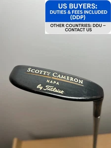 Titleist SCOTTY CAMERON NAPA First Run 1ST RUN 1995/500 33in Putter Ping Grip - Picture 1 of 12