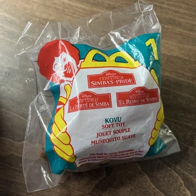 McDonalds Happy Meal Lion King II Simba's Pride, juguete suave Kovu #1 -1998 sellado Foto 1 de 4