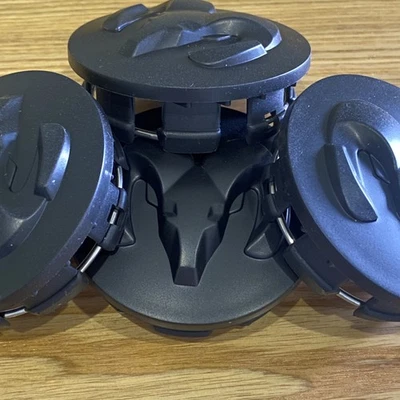 For 2013-2019 Ram 1500 Matte Black Wheel Hub Center Caps Covers 63mm  4PCS Set - Image 1 of 4