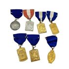 Vintage Illinois Ribbon Medals IHSA Grade School Band District State Lot 2