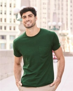 JERZEES - Dri-Power® 50/50 T-Shirt mit Tasche - 29MPR - Bild 1 von 15