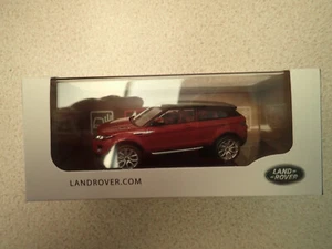 Land Rover Dealer Model 51LRDCA3EVOQR Evoque 3 Door Firenze Red 1:43 Sealed - Picture 1 of 16