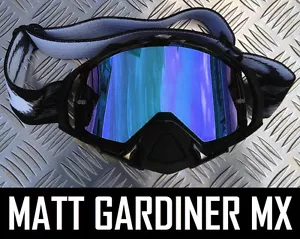ICE BLUE SPIEGELLINSE passend für OAKLEY MAYHEM MOTOCROSS MX BRILLE abreißen - Bild 1 von 1