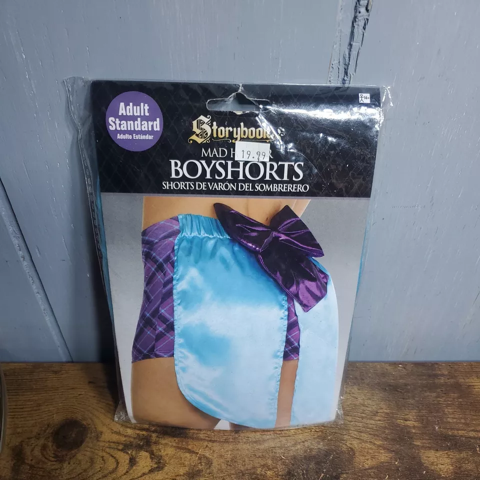 Libro de Cuentos Sombrerero Loco Niño Pantalones Cortos Disfraz Adulto Estándar 846473 Nuevo Foto 1 de 3