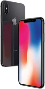 Apple iPhone X 256GB Unlocked Space gray Refurbished Very Good - Picture 1 of 3