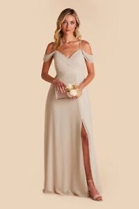Birdy Grey Women’s SPENCE CONVERTIBLE DRESS  NEUTRAL CHAMPAGNE Size S Sealed