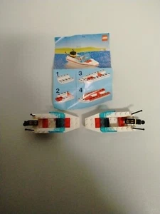 2 Lego Classic Town Harbor 1632 Barca a motore con istruzioni - Foto 1 di 6