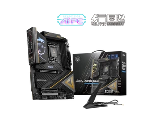 MSI MEG Z890 ACE LGA 1851 Intel Z890 DDR5 5x M.2 SATA 6Gb/s ATX Motherboard - Picture 1 of 5