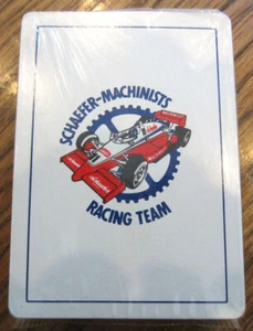 Mazo de cartas Schaefer-Machin Ists Racing Team Gemaco nuevo sellado - Imagen 1 de 2