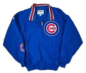 CHICAGO CUBS ON-FIELD Jacket Majestic Men's size LARGE Dugout 53157 - Picture 1 of 9
