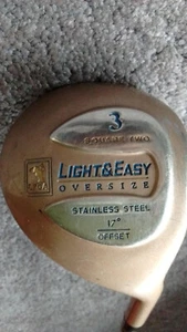 LPGA Square Two Light & Easy OVERSIZE 17 Degree Offset  # 3 Wood - (LADIES) - Picture 1 of 11