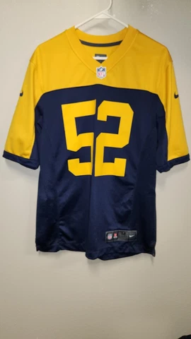 Nike Clay Matthews Green Bay Packers #52 On Field Jersey Retro Size  Medium Cover