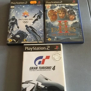 Play Station Gran Turismo 4+AGE Of Empires+Salt Lake 2002 - Bild 1 von 2