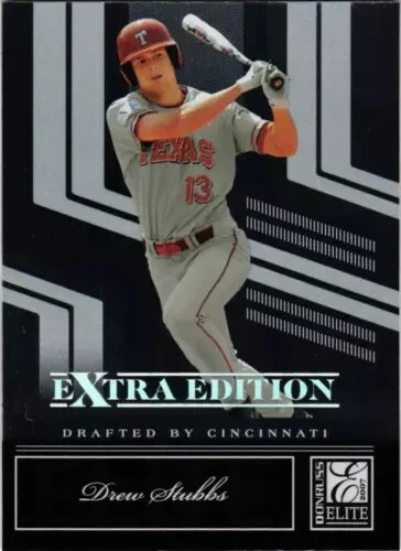 2007 Donruss Elite Extra Edition #19 Drew Stubbs Rookie Texas Longhorns Reds - Image 1 of 1