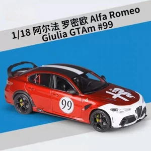 1:18 Scale Alfa Romeo Giulia GTAm #99 Car Model Toys Ornament GIFT IDEA - Picture 1 of 14
