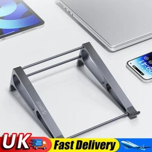 2-in-1 Laptop Vertical Stand Alloy Fordable Tablet Holder for Macbok(small size) - Afbeelding 1 van 11