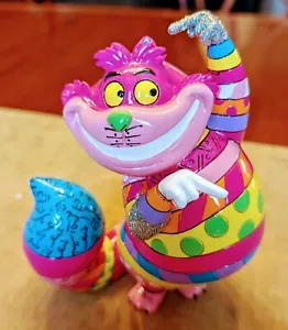Disney Showcase Britto Alice In Wonderland Figurine Cheshire Cat 4051799 In Box - Picture 1 of 9