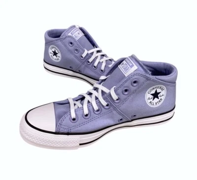 NEW Converse Chuck Taylor All Star Madison Mid Lilac White Womens Size 8 A12182F - Image 1 of 4
