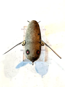 Vintage Heddon Crazy Crawler Flocked Mouse lure - Picture 1 of 5