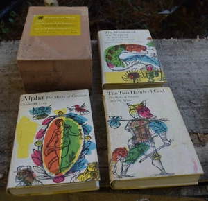 Patterns of Myth Box Set | Alan W. Watts | George Braziller | 1963 | 1st Ed. - Picture 1 of 2