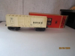 Lionel, O Gauge, 6014 White Bosco Box Car, 6014-60 box. - Picture 1 of 4