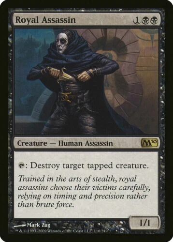 Royal Assassin Magic  M10/M11 NM Black Rare MAGIC GATHERING - Image 1 of 1