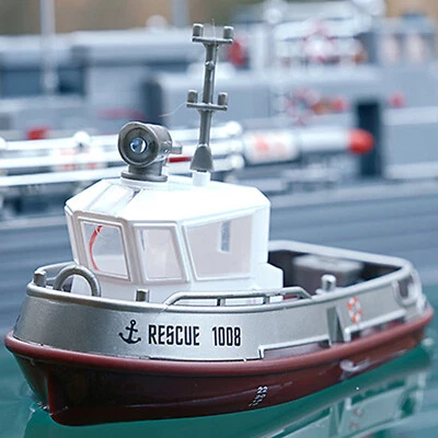 RC Boat For Kids 2.4G 1:32 Dual Motor Rechargeable Electric Boats RC Boat Toys - Image 1 of 4