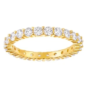 AUTHENTIC SWAROVSKI BRAND NEW Vittore Ring Gold 5257501 Size 5/XS - Picture 1 of 4