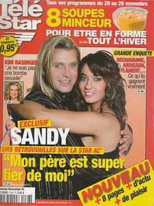 Tele Star No. 1468 From 15/11/2004 - Kim Basinger - Sandy - Flament - Picture 1 of 2