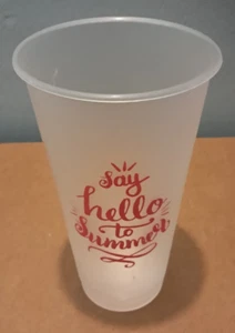 Juego de 6 tazas True Living CLARAS cada taza tiene capacidad para 25 fl oz DI HOLA AL VERANO UE31 - Imagen 1 de 2