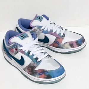 Size 8.5 - Nike Futura Laboratories x SB Dunk Low Bleached Aqua HF6061-400 - Picture 1 of 15